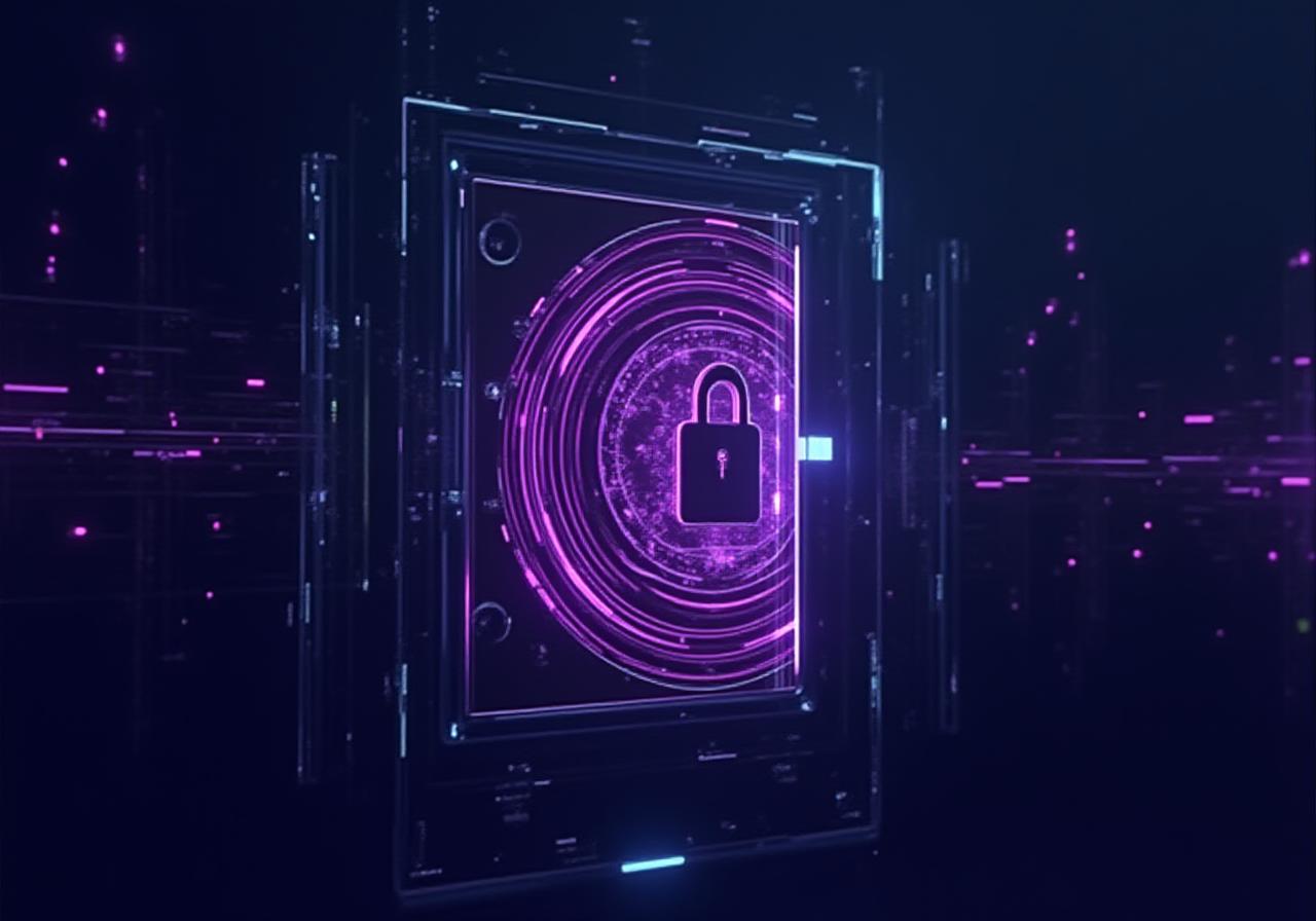 Secure digital vault reflecting modern IT governance